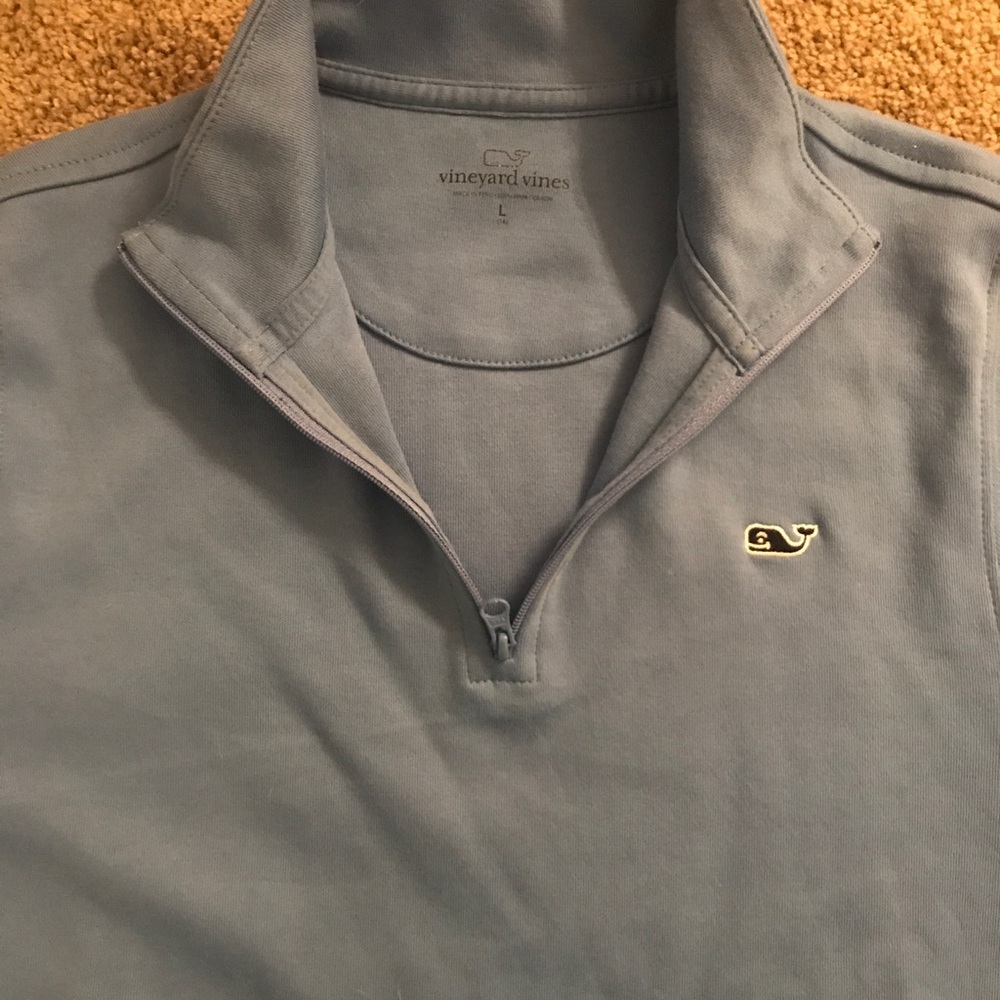 Vineyard Vines quarter zip sweater sweatshirt